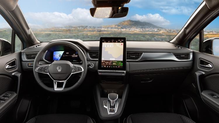 Interior do Renault Boreal deve manter o padrão da marca Interior do Renault Boreal deve manter o padrão da marca