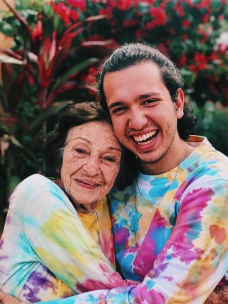Leonardo e Maria do Carmo Darcadia - Reprodução/Instagram