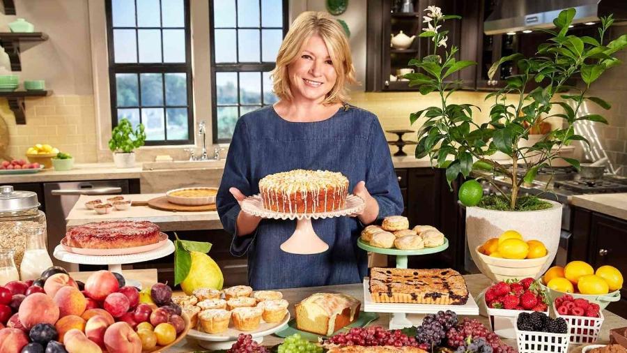 A apresentadora e empresária Martha Stewart fez da cozinha um negócio bilionário A apresentadora e empresária Martha Stewart fez da cozinha um negócio bilionário