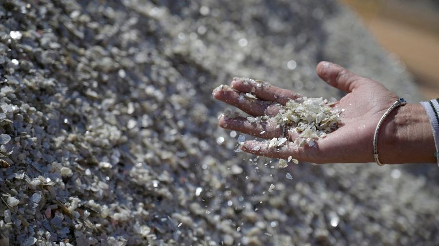 Produção de lítio no Vale do Jequitinhonha (MG) pela Sigma Lithium Corporation - Washington Alves - 18.abr.2023/Reuters