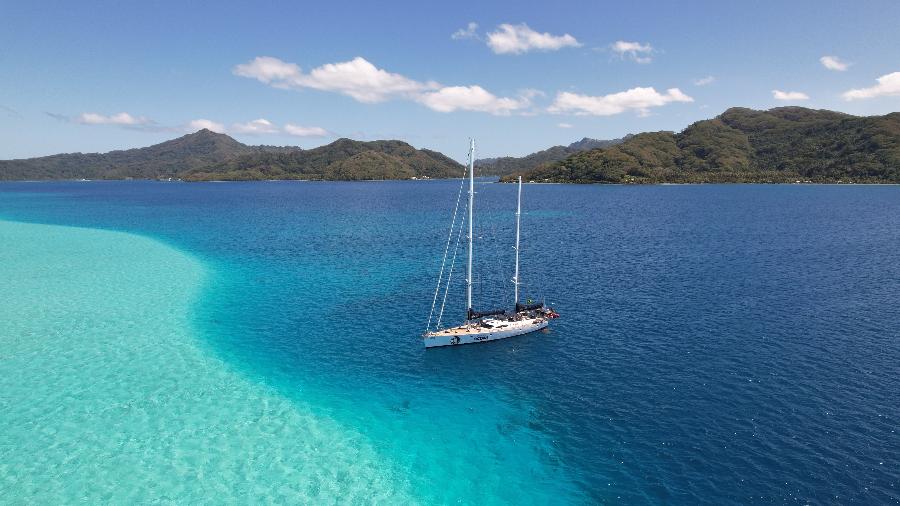 Tahaa, ilha na Polinésia Francesa Tahaa, ilha na Polinésia Francesa