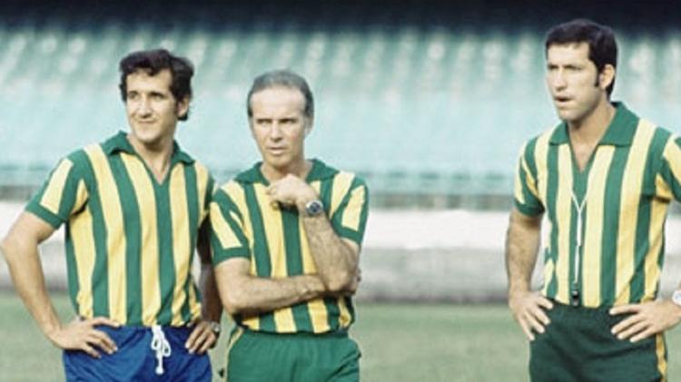 Parreira, Zagallo e Coutinho, membros da comissão técnica do Brasil na Copa de 1970 Parreira, Zagallo e Coutinho, membros da comissão técnica do Brasil na Copa de 1970