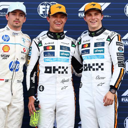 Leclerc, Norris e Piastri serão os três primeiros no grid do GP de Mônaco Leclerc, Norris e Piastri serão os três primeiros no grid do GP de Mônaco