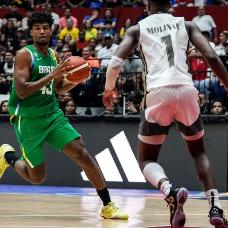 Nathan Mariano, destaque da seleção brasileira de basquete na AmeriCup Nathan Mariano, destaque da seleção brasileira de basquete na AmeriCup