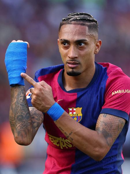 Com 34 gols, Raphinha é o maior artilheiro do Brasil nesta temporada do futebol europeu Com 34 gols, Raphinha é o maior artilheiro do Brasil nesta temporada do futebol europeu