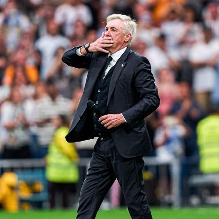 Carlo Ancelotti em despedida do Real Madrid Carlo Ancelotti em despedida do Real Madrid