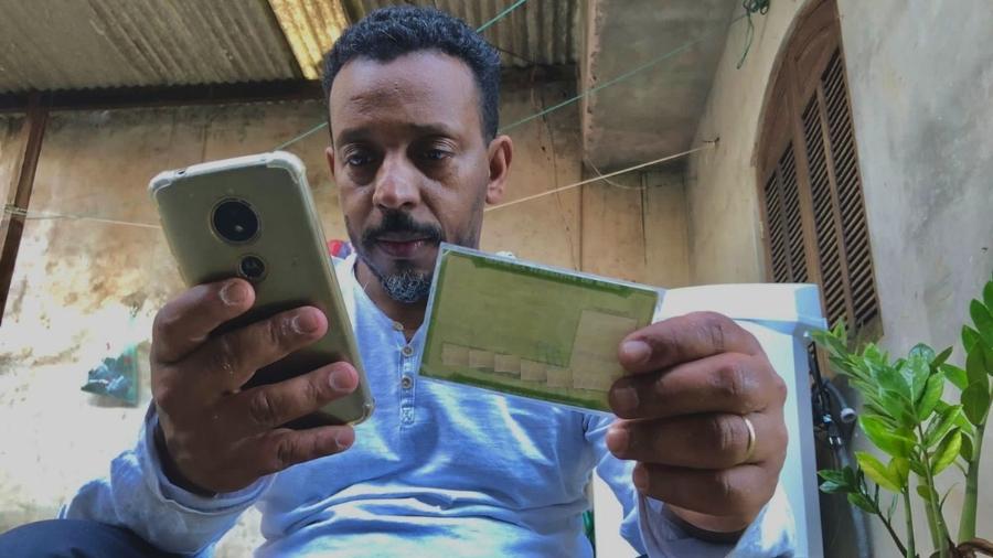 Com acesso ruim à internet, Auderlei Teixeira teme ter dificuldades para se informar sobre candidatos das eleições de 2022 - Flávia Santos