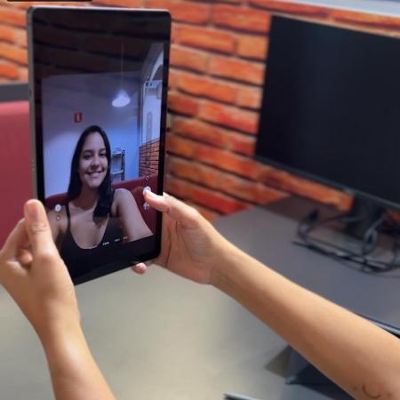 Câmera de selfie Câmera de selfie