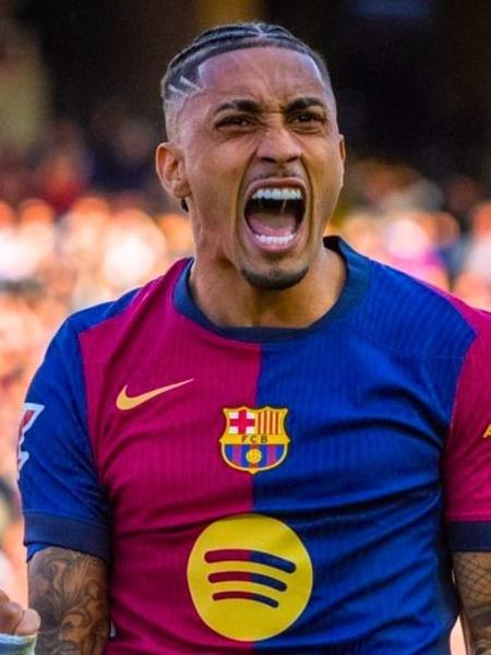Raphinha tem sido o grande nome do Barcelona na temporada 2024/25 Raphinha tem sido o grande nome do Barcelona na temporada 2024/25