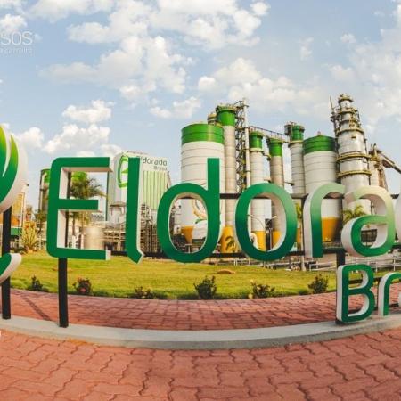 Entrada da empresa Eldorado Brasil Celulose Entrada da empresa Eldorado Brasil Celulose